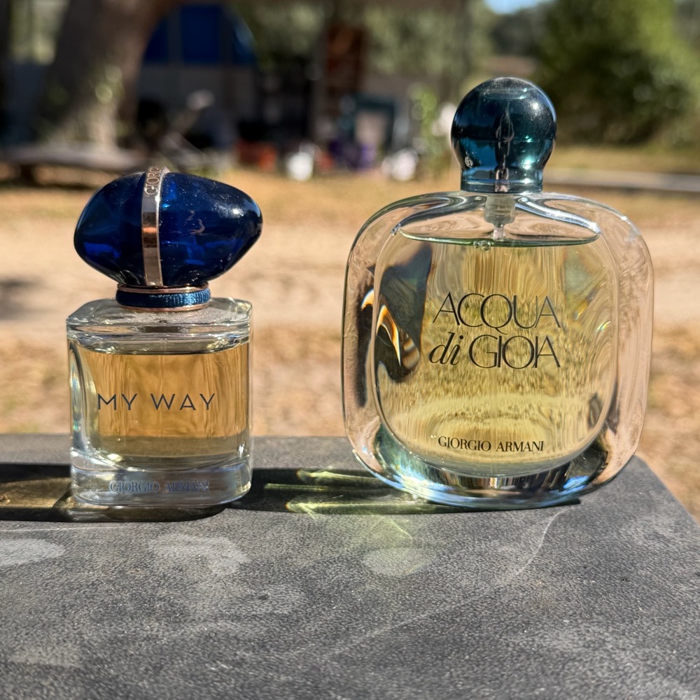 Giorgio Armani My Way and Acqua di Gioia Fragrance Duo